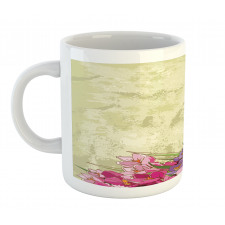 Flora Grunge Theme Mug