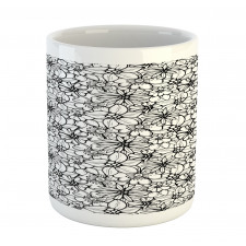 Cartoon Style Petals Mug