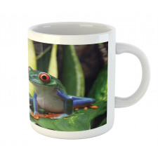 Exotic Vivid Animal on Leaf Mug
