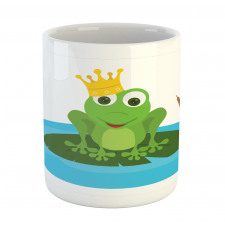 Prince Animal Big Leaf Pond Mug