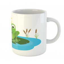 Prince Animal Big Leaf Pond Mug