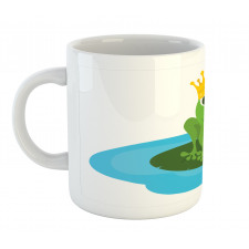 Prince Animal Big Leaf Pond Mug