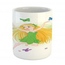 Spring Fairy Butterflies Mug