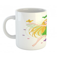 Spring Fairy Butterflies Mug