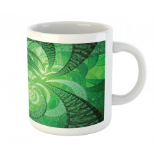 Abstract Swirling Spirals Mug