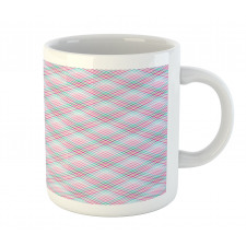 Colorful Square Checkered Mug