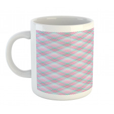 Colorful Square Checkered Mug