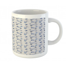 Bluebell Flowers Moths Mug