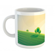 Rural Landscape Hills Mug