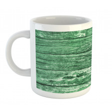 Cracked Look Wooden Mug