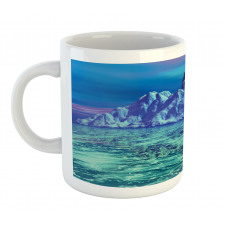 Arctic Landscape Scene Mug