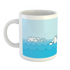 Frosty Elements Floating Mug