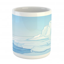 Cartoon Style Winter Theme Mug