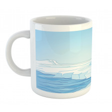 Cartoon Style Winter Theme Mug