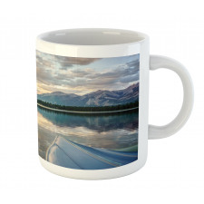 Edith Lake and Old Boats Mug