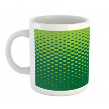 Vertical Halftone Mug