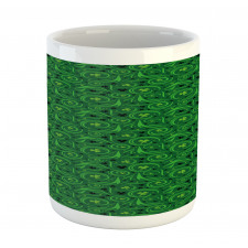 Irish Swirl Shamrock Mug