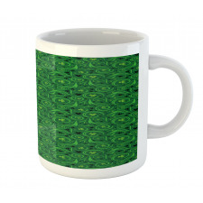 Irish Swirl Shamrock Mug