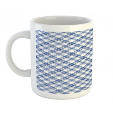 Fashion Diagonal Lines Mug