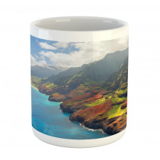 Island Sunshine Panorama Mug