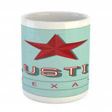 Texas Wording and a Star Mug