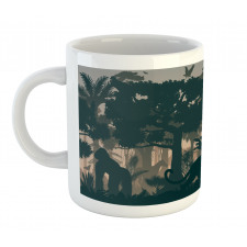 Spooky Forest and Animals Mug