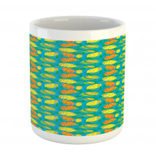 Funky Color Citrus Cartoon Mug