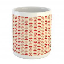 Doodle Hearts Art Mug