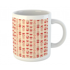 Doodle Hearts Art Mug