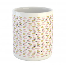 Abstract Pears and Apples Mug