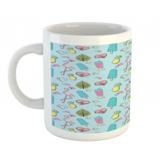 Popsicle Flamingo Pineapple Mug