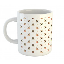 Character Dog and Paws Mug