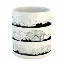 Modern Funfair View Mug