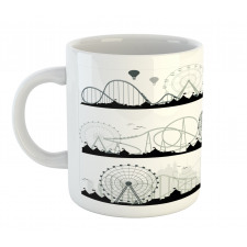 Modern Funfair View Mug