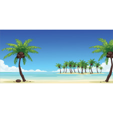 Coconut Trees in the Ocean Mug