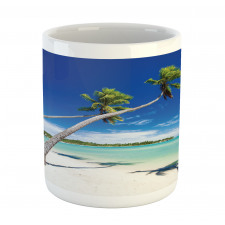 Trees Hanging Above a Lagoon Mug