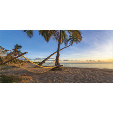 Summer Time Hammock on a Beach Mug