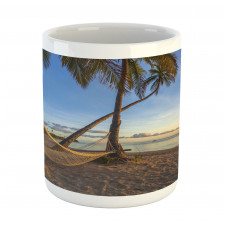 Summer Time Hammock on a Beach Mug