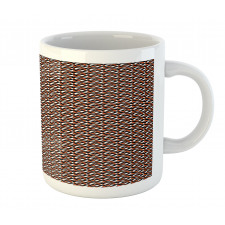 Retro Look Geometric Shapes Mug