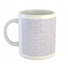 Grunge Look Abstract Shapes Mug