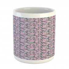 Pastel Abstract Waves Mug