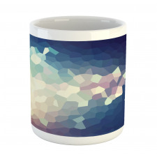 Polygonal Pixel Art Graphic Mug