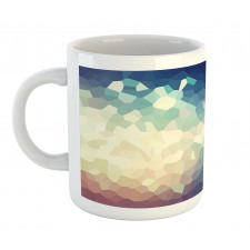 Polygonal Pixel Art Graphic Mug