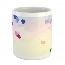 Polygonal Look Stained Glass Mug