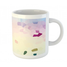 Polygonal Look Stained Glass Mug