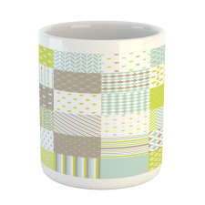 Abstract Squares Mug