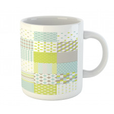 Abstract Squares Mug