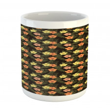 Vintage Jungle Foliage Art Mug