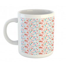 Colorful Whimsical Doodle Mug