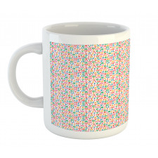 Vibrant Bubbly Characters Mug